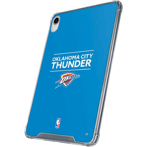 NBA Oklahoma City Thunder Standard - Blue iPad 11th Gen (2025) Clear Case