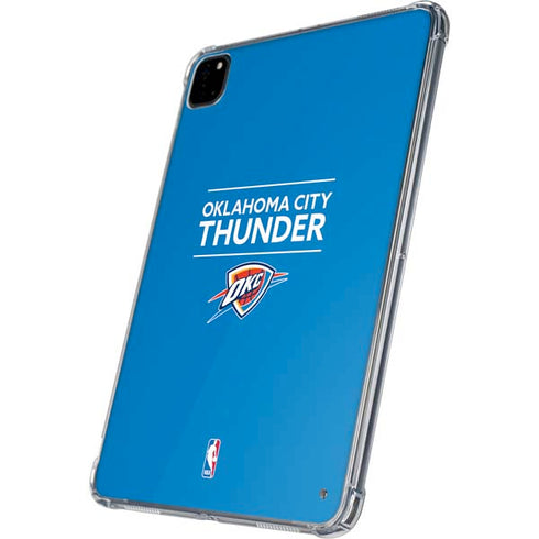 NBA Oklahoma City Thunder Standard - Blue iPad Pro 11in (2024) Clear Case
