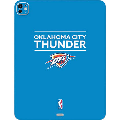 NBA Oklahoma City Thunder Standard - Blue iPad Pro 13in M4 (2024) Skin