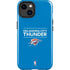 NBA Oklahoma City Thunder Standard - Blue iPhone 15 Impact Case