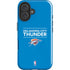 NBA Oklahoma City Thunder Standard - Blue iPhone 16 Impact Case