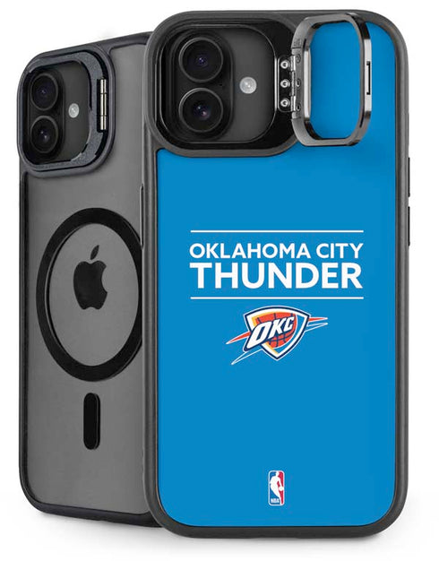 NBA Oklahoma City Thunder Standard - Blue iPhone 16 Kickstand Case