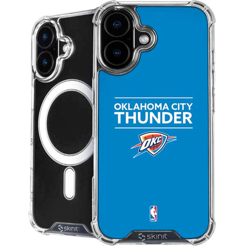 NBA Oklahoma City Thunder Standard - Blue iPhone 16 MagSafe Case