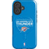 NBA Oklahoma City Thunder Standard - Blue iPhone 16 Plus Magsafe Impact Case