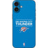 NBA Oklahoma City Thunder Standard - Blue iPhone 16 Plus Skin