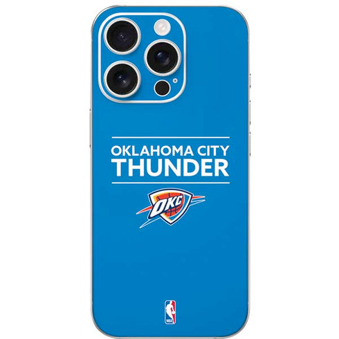 NBA Oklahoma City Thunder Standard - Blue iPhone 16 Pro Skin