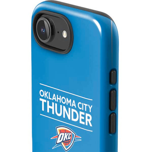 NBA Oklahoma City Thunder Standard - Blue iPhone 16e Impact Case
