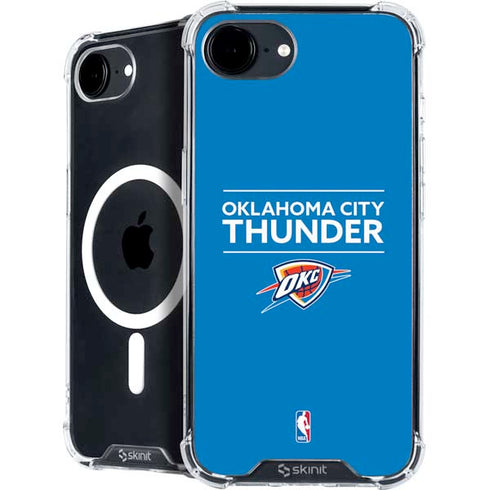 NBA Oklahoma City Thunder Standard - Blue iPhone 16e MagSafe Case