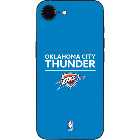 NBA Oklahoma City Thunder Standard - Blue iPhone 16e Skin