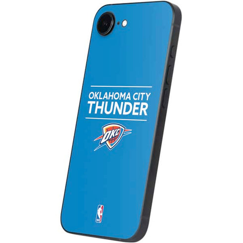 NBA Oklahoma City Thunder Standard - Blue iPhone 16e Skin