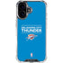 NBA Oklahoma City Thunder Standard - Blue iPhone 17 Clear Case