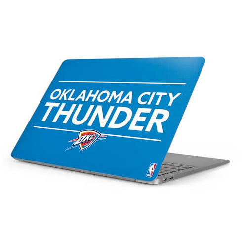 NBA Oklahoma City Thunder Standard - Blue Apple MacBook Pro 16-inch Skin