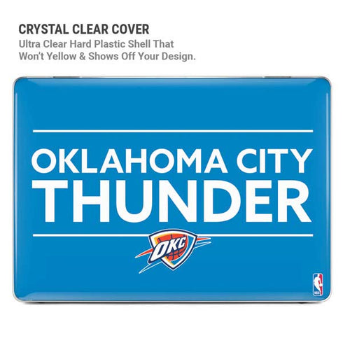 NBA Oklahoma City Thunder Standard - Blue MacBook Cases