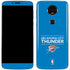 NBA Oklahoma City Thunder Standard - Blue Moto E5 Plus Skin