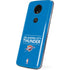 NBA Oklahoma City Thunder Standard - Blue Moto E5 Plus Skin