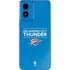 NBA Oklahoma City Thunder Standard - Blue Moto G Play 4G (2024) Skin