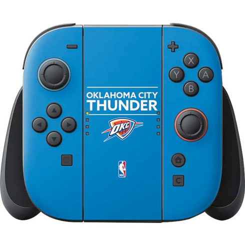 NBA Oklahoma City Thunder Standard - Blue Nintendo Skins