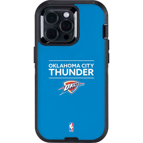 NBA Oklahoma City Thunder Standard - Blue Otterbox Defender iPhone Skin