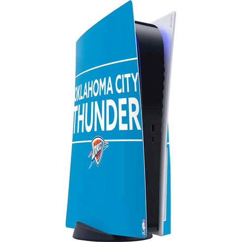 NBA Oklahoma City Thunder Standard - Blue PlayStation PS5 Skins
