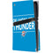 NBA Oklahoma City Thunder Standard - Blue PS5 Pro Disk Console Skin
