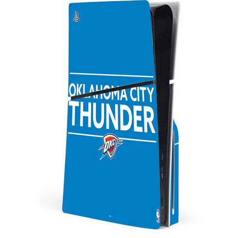 NBA Oklahoma City Thunder Standard - Blue PlayStation PS5 Skins