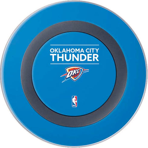 NBA Oklahoma City Thunder Standard - Blue Wireless Charger Skin