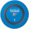 NBA Oklahoma City Thunder Standard - Blue Wireless Charger Skin