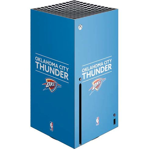 NBA Oklahoma City Thunder Standard - Blue Xbox Series X Skins