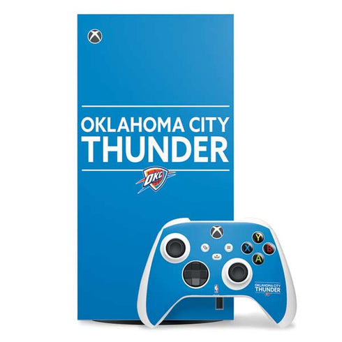 NBA Oklahoma City Thunder Standard - Blue Xbox Series X Skins