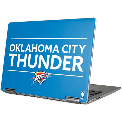 NBA Oklahoma City Thunder Standard - Blue Yoga 710 14in Skin