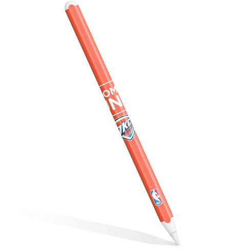 NBA Oklahoma City Thunder Standard - Orange Apple Pencil (2nd Gen 2019) Skin