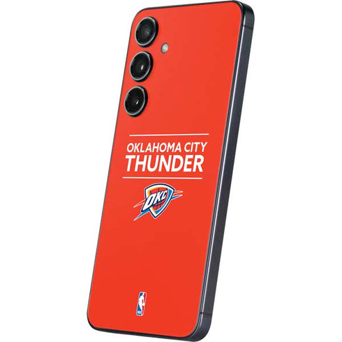 NBA Oklahoma City Thunder Standard - Orange Galaxy A16 5G Skin