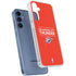 NBA Oklahoma City Thunder Standard - Orange Galaxy A55 5G Clear Case