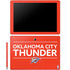 NBA Oklahoma City Thunder Standard - Orange Galaxy Book 12in Skin