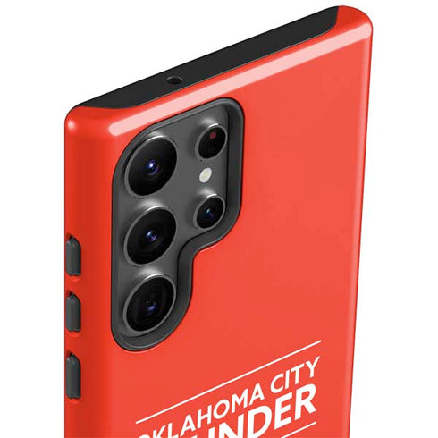 NBA Oklahoma City Thunder Standard - Orange Galaxy S23 Ultra Pro Case