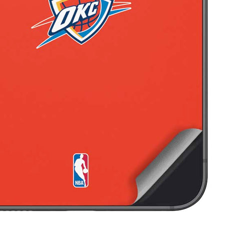 NBA Oklahoma City Thunder Standard - Orange Galaxy S24 Plus Skin