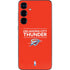 NBA Oklahoma City Thunder Standard - Orange Galaxy S24 Skin