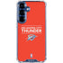 NBA Oklahoma City Thunder Standard - Orange Galaxy S25 Clear Case