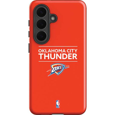 NBA Oklahoma City Thunder Standard - Orange Galaxy S26 Impact Case