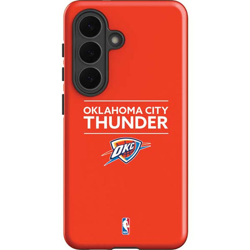 NBA Oklahoma City Thunder Standard - Orange Galaxy S26 Plus Impact Case