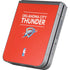 NBA Oklahoma City Thunder Standard - Orange Galaxy Z Flip6 Skin