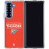 NBA Oklahoma City Thunder Standard - Orange Galaxy Z Fold6 Clear Case