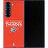 NBA Oklahoma City Thunder Standard - Orange Galaxy Z Fold6 Skin
