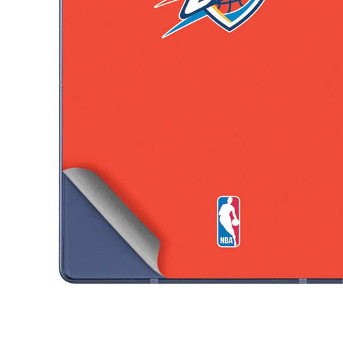 NBA Oklahoma City Thunder Standard - Orange Galaxy Z Fold6 Skin