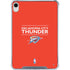 NBA Oklahoma City Thunder Standard - Orange iPad 11th Gen (2025) Clear Case