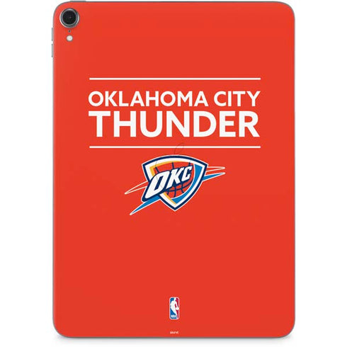 NBA Oklahoma City Thunder Standard - Orange Apple iPad Pro Skin