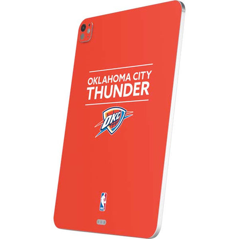 NBA Oklahoma City Thunder Standard - Orange iPad Pro 13in M4 (2024) Skin