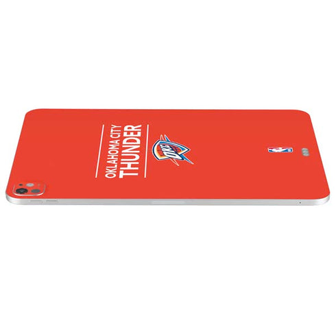 NBA Oklahoma City Thunder Standard - Orange iPad Pro 13in M4 (2024) Skin