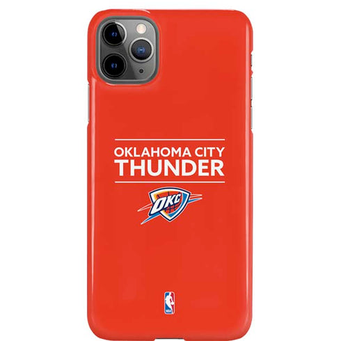 NBA Oklahoma City Thunder Standard - Orange iPhone Cases