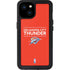 NBA Oklahoma City Thunder Standard - Orange iPhone 15 Plus Waterproof Case